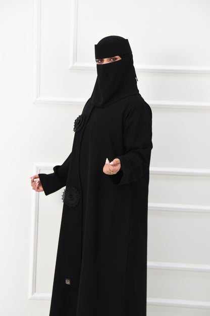 عباية سادة كم عادي مغلقة