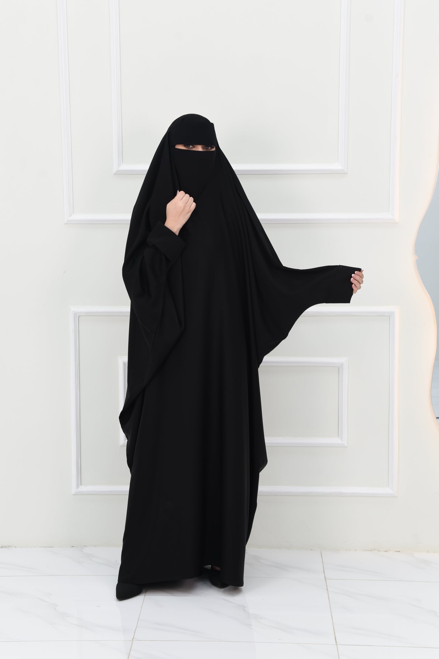 عباية راس كم مقلوب