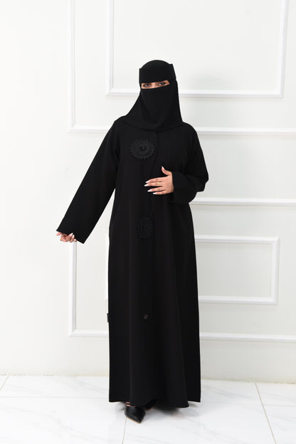 عباية سادة كم عادي مغلقة