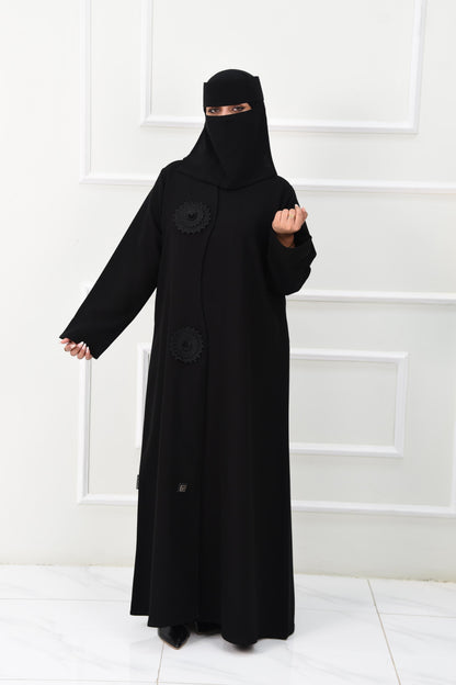 عباية سادة كم عادي مغلقة