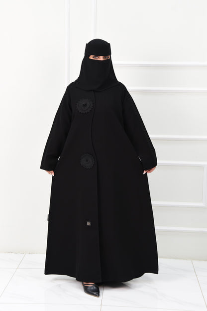 عباية سادة كم عادي مغلقة