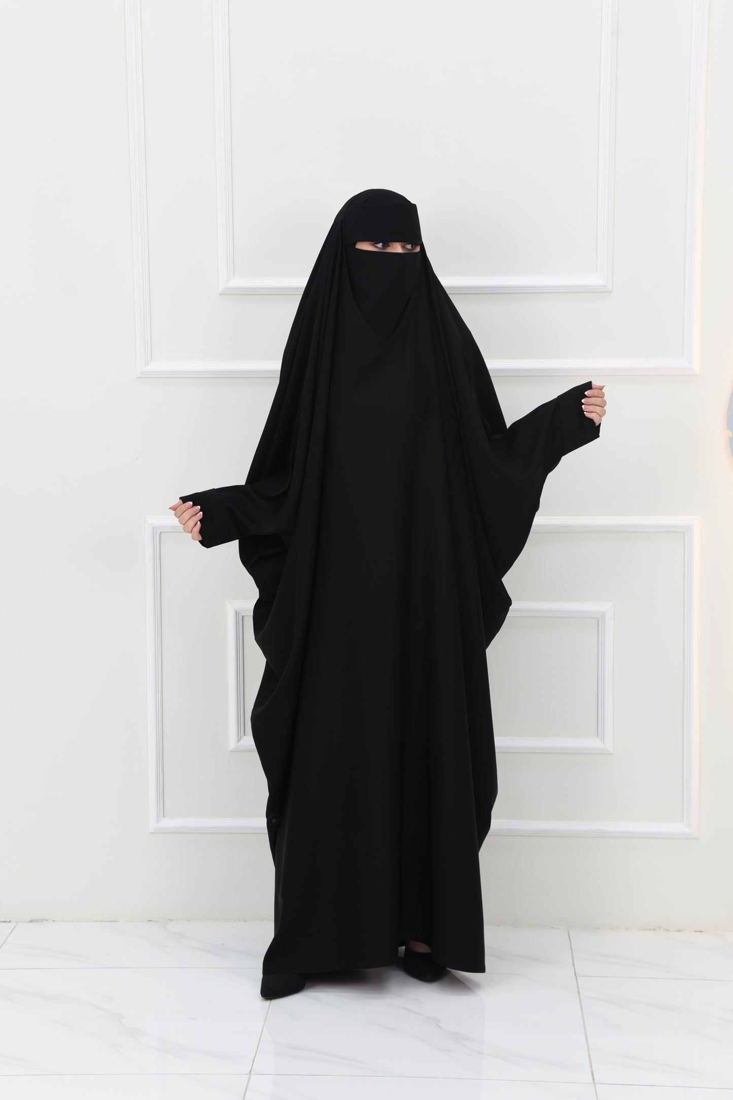 عباية راس كم مقلوب