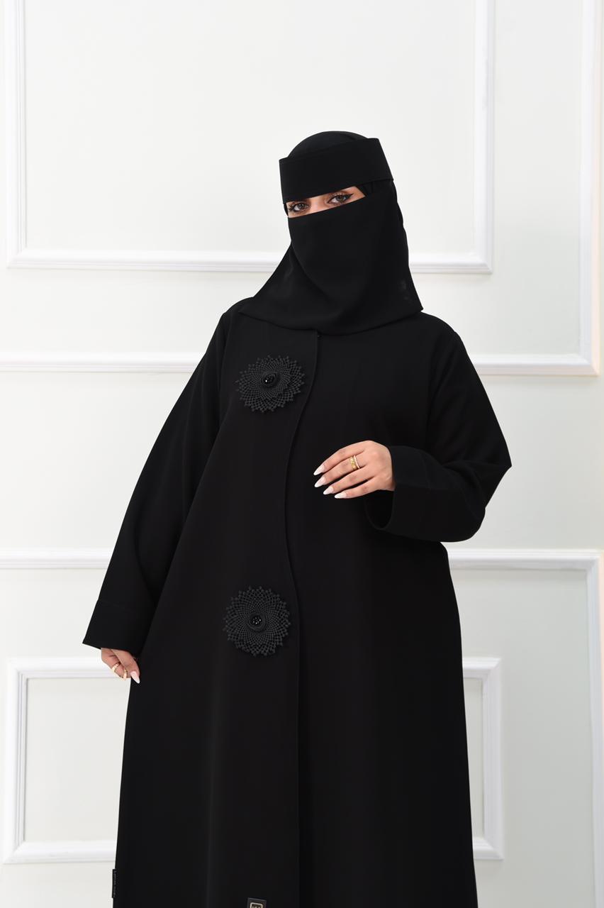 عباية سادة كم عادي مغلقة