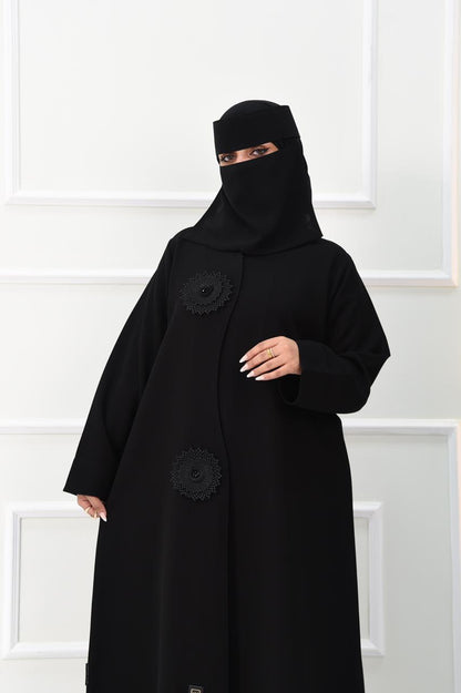 عباية سادة كم عادي مغلقة
