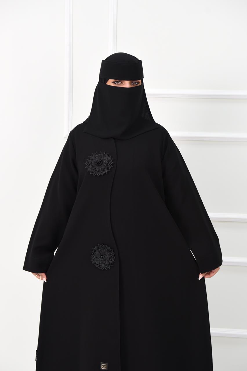 عباية سادة كم عادي مغلقة